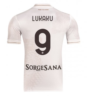 SSC Napoli Romelu Lukaku #9 Udebanetrøje 2025-26 Kortærmet